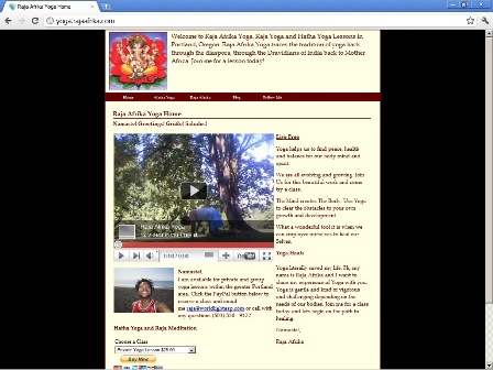 My Yoga Website is on the first page of Google! My Yoga Website is on the first page of Google!
